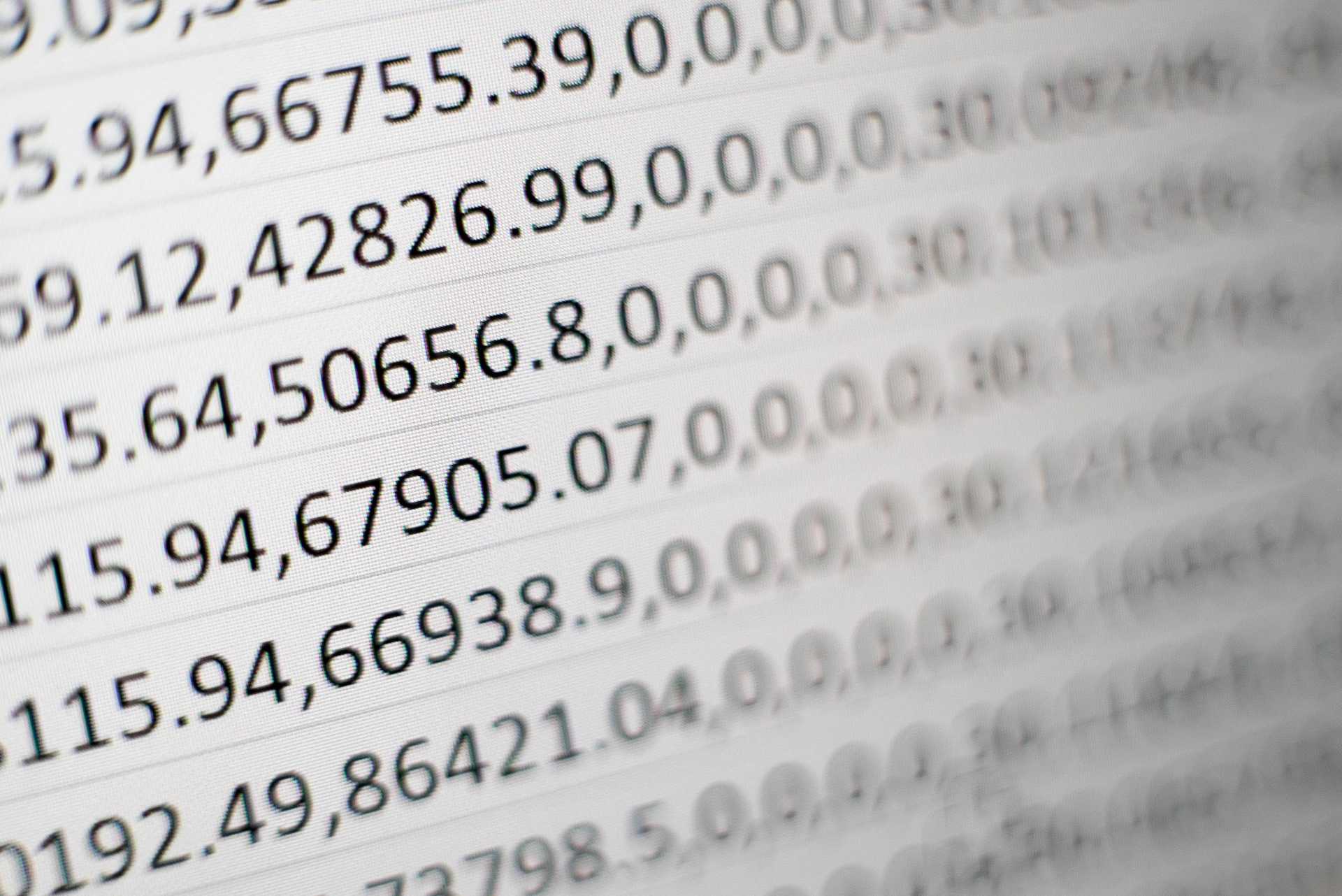 various numbers
